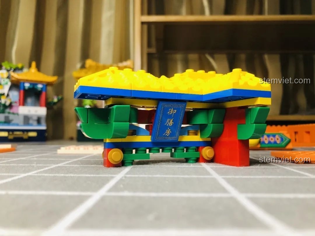 Tổng thể phần kiến trúc trên và dưới của Wekki 506004 Cảnh Thu đã được kết nối.