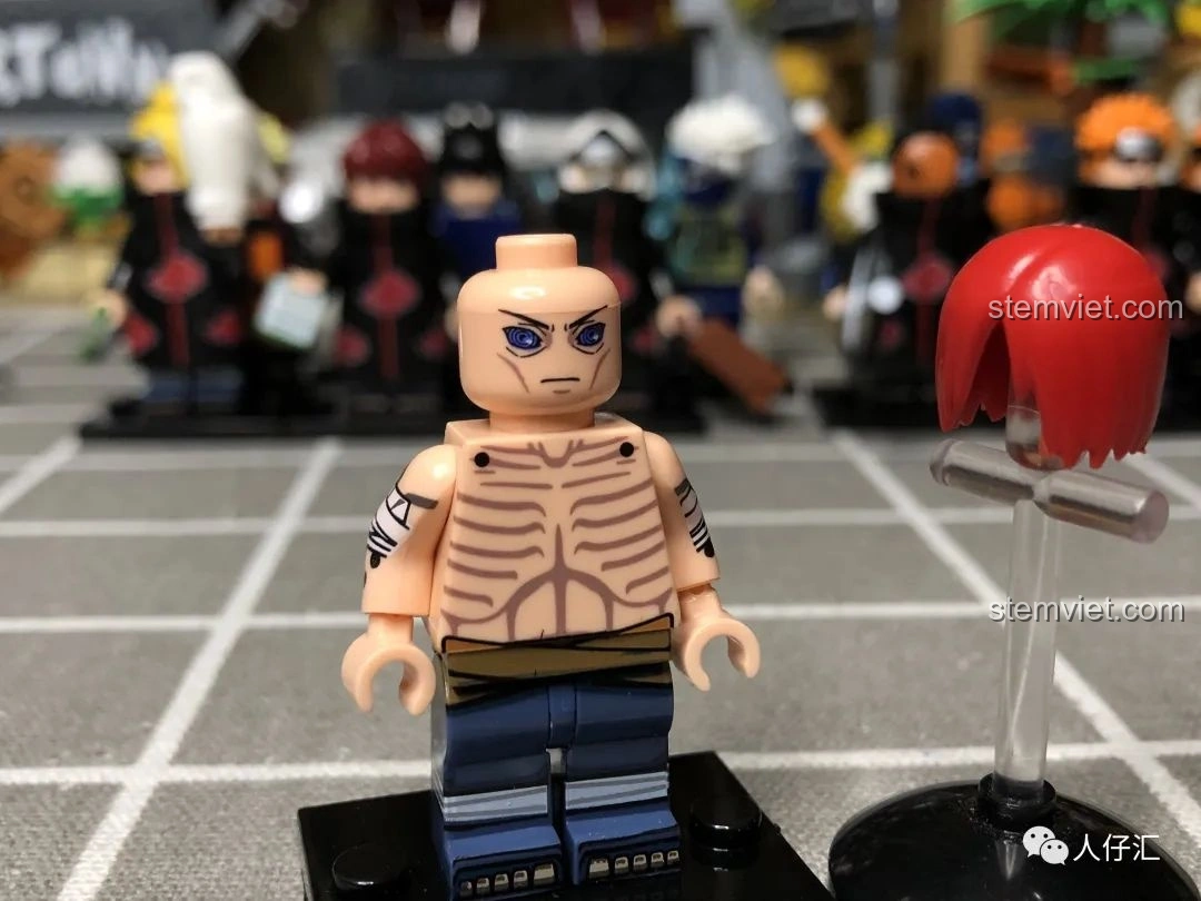 Khuôn mặt của Nagato WM2091 bị tóc che khuất, nhưng vẫn thể hiện biểu cảm sắc nét.