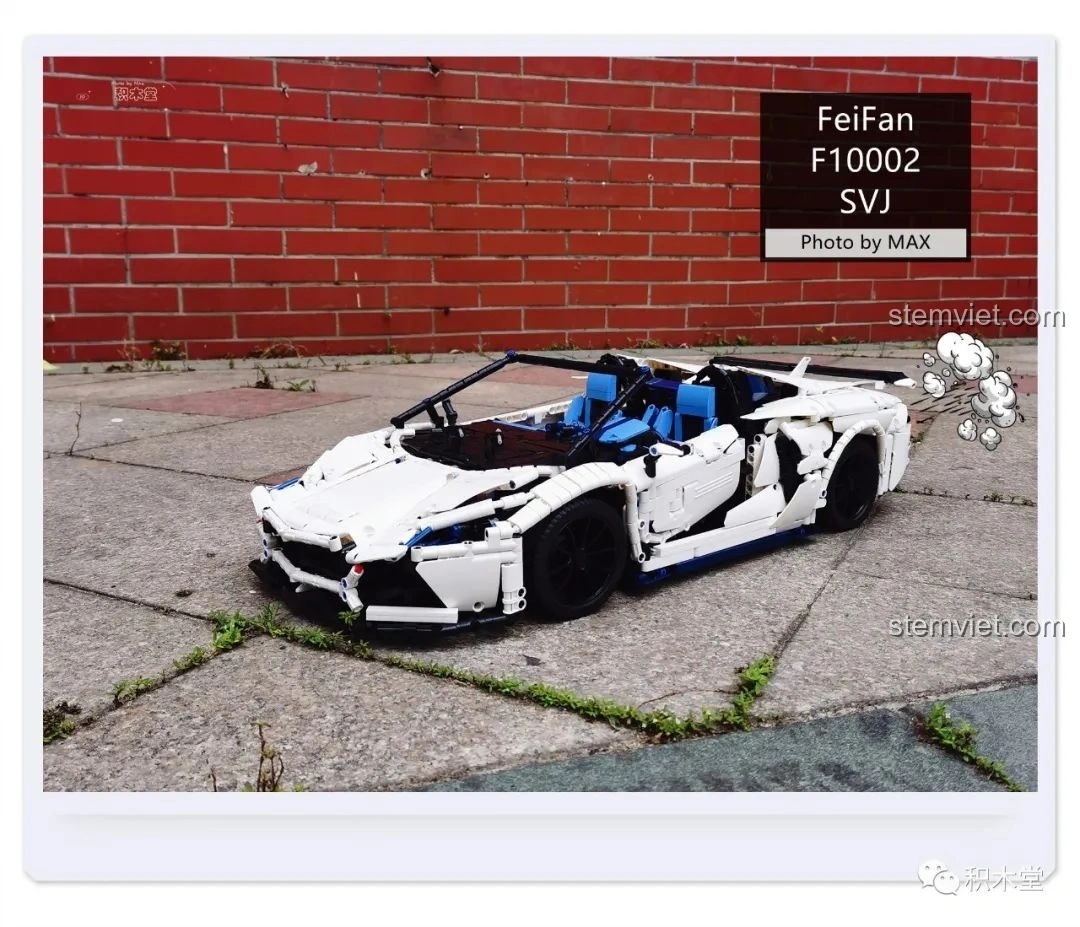 Đo chiều cao của mô hình Feifan F10002 Lamborghini Aventador SVJ Roadster, đạt 15cm.
