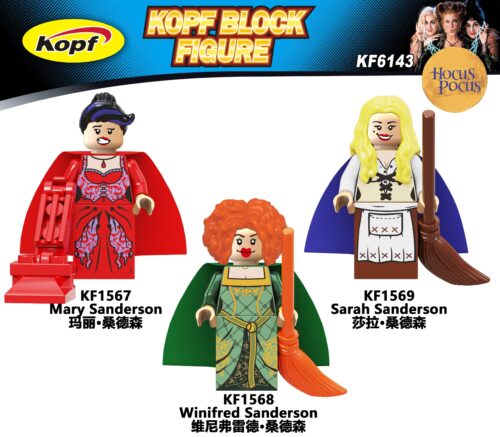 Bộ đồ chơi Minifigure Phù Thủy Hocus Pocus Kopf KF1569 cho bé gái 6 tuổi, chất lượng cao, giá tốt.