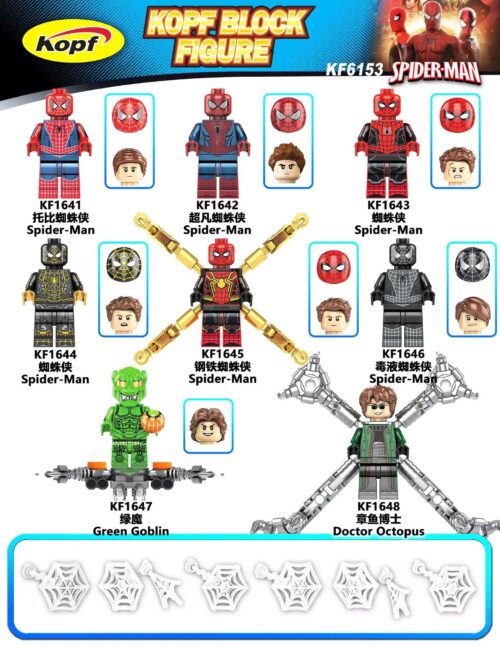 bộ đồ chơi Green Goblin, đồ chơi mô hình Yêu tinh Xanh, bộ lắp ghép Kopf KF1647 giá tốt cho bé trai 6 tuổi