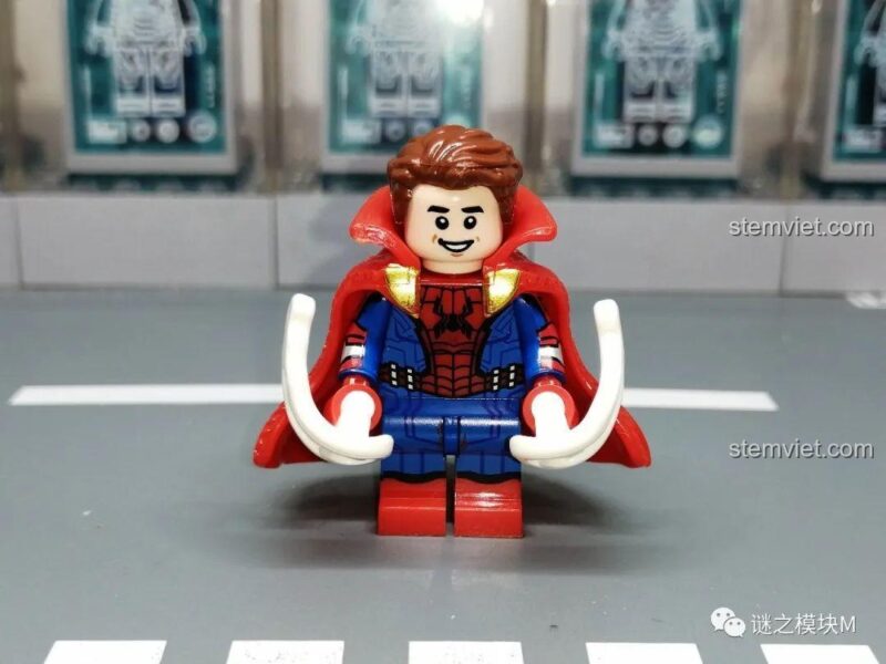Kopf KF6145 Spider-Man minifigure detail