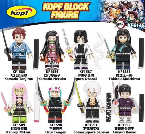 đồ chơi mô hình Kimetsu no Yaiba bộ lắp ghép Kopf KF6146, phù hợp cho bé trai và bé gái 6 tuổi, giá tốt.