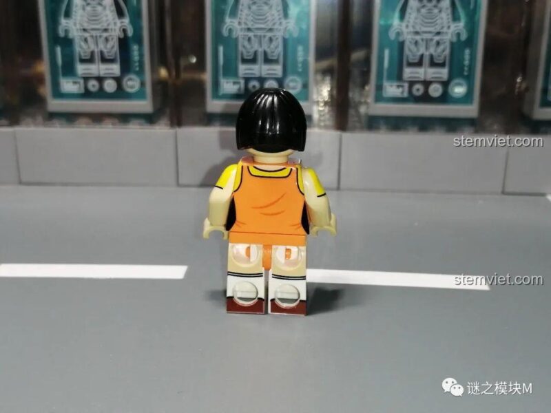Minifigure 123 Puppet Squid Game KF6149 - Kopf