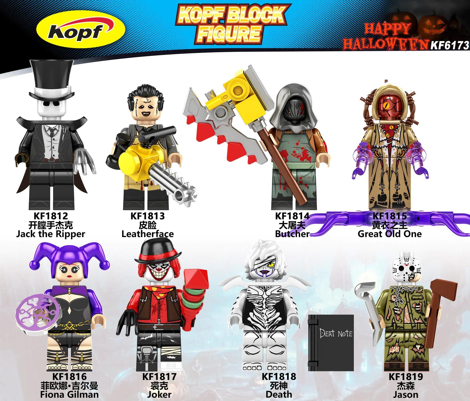 Bộ đồ chơi Halloween KF1817 với nhân vật Leatherface