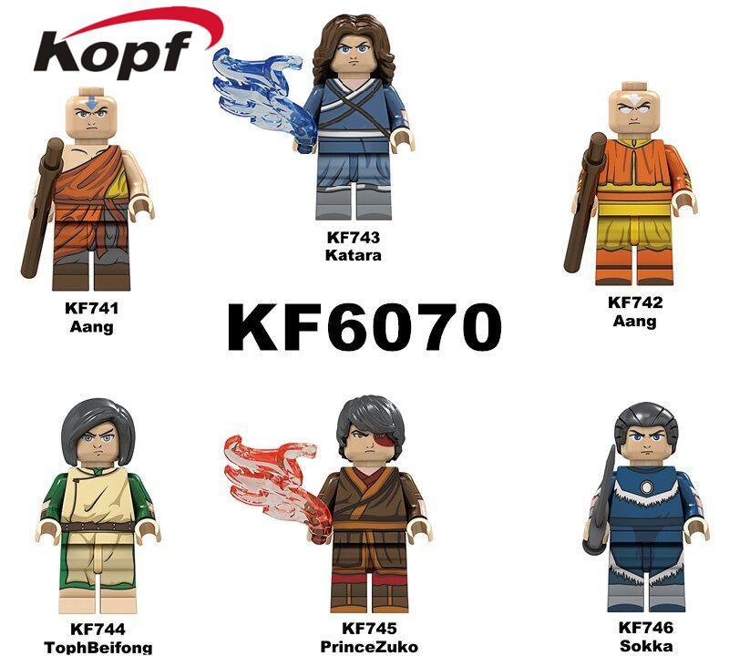 Minifigure Hoàng tử Zuko Kopf KF745 từ phim Avatar: The Last Airbender, đồ chơi mô hình giá rẻ cho bé trai 6 tuổi.