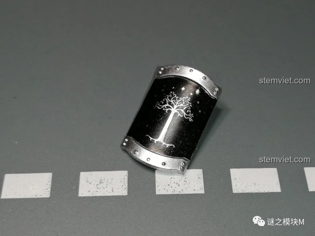 Toàn bộ đội quân Gondor minifigure Koruit KT1014 và KT1015 tập hợp, với các loại giáp và vũ khí khác nhau.