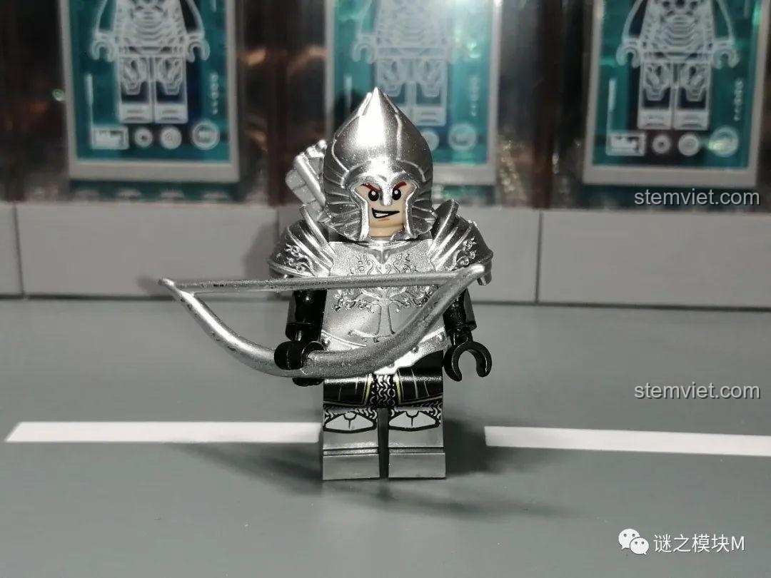 Minifigure lính Gondor khinh giáp KORUIT KT1014, đồ chơi lắp ráp Chiến binh Gondor, phù hợp bé trai 8 tuổi.