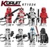 Bộ sưu tập đồ chơi lắp ráp KORUIT KT1034 gồm 8 minifigure Star Wars, bao gồm cả Lính Gây Sốc Đế Chế XP-263. Lựa chọn tuyệt vời cho fan Star Wars.