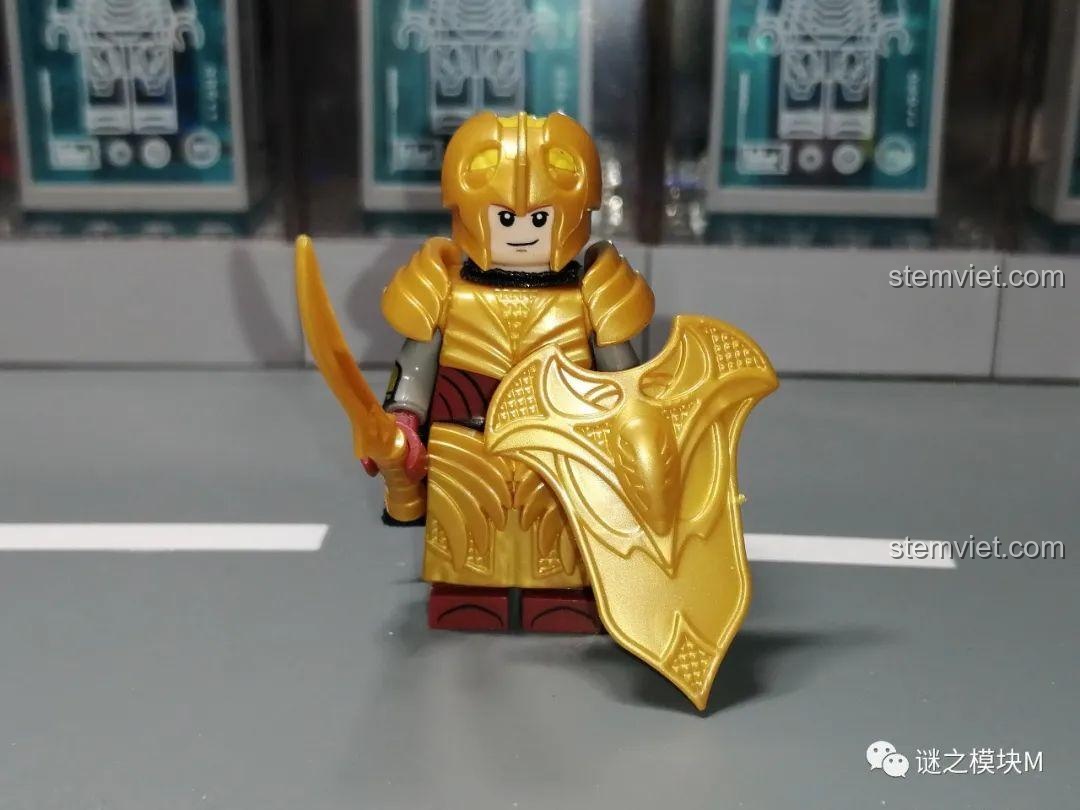 Bộ đồ chơi Đội Quân Tinh Linh KORUIT KT1050, bộ lắp ghép KORUIT 1050, đồ chơi lắp ráp cho bé trai 6 tuổi