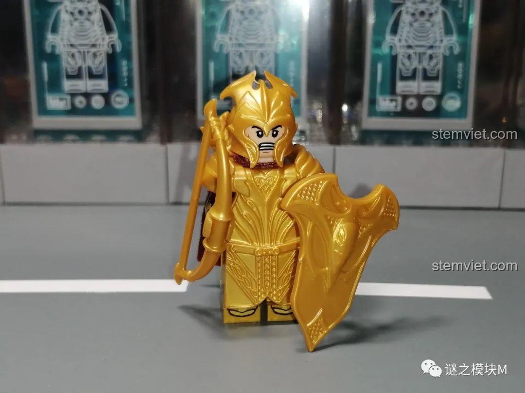 bộ lắp ghép KT1050, đồ chơi xếp hình Koruit, Minifigure Tinh Linh 1050, cho bé trai 6 tuổi, tiết kiệm.