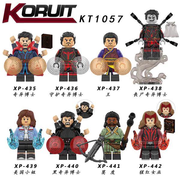 Bộ Lắp Ghép Minifigure Doctor Strange 8 Mẫu KORUIT KT1057 - Doctor Strange