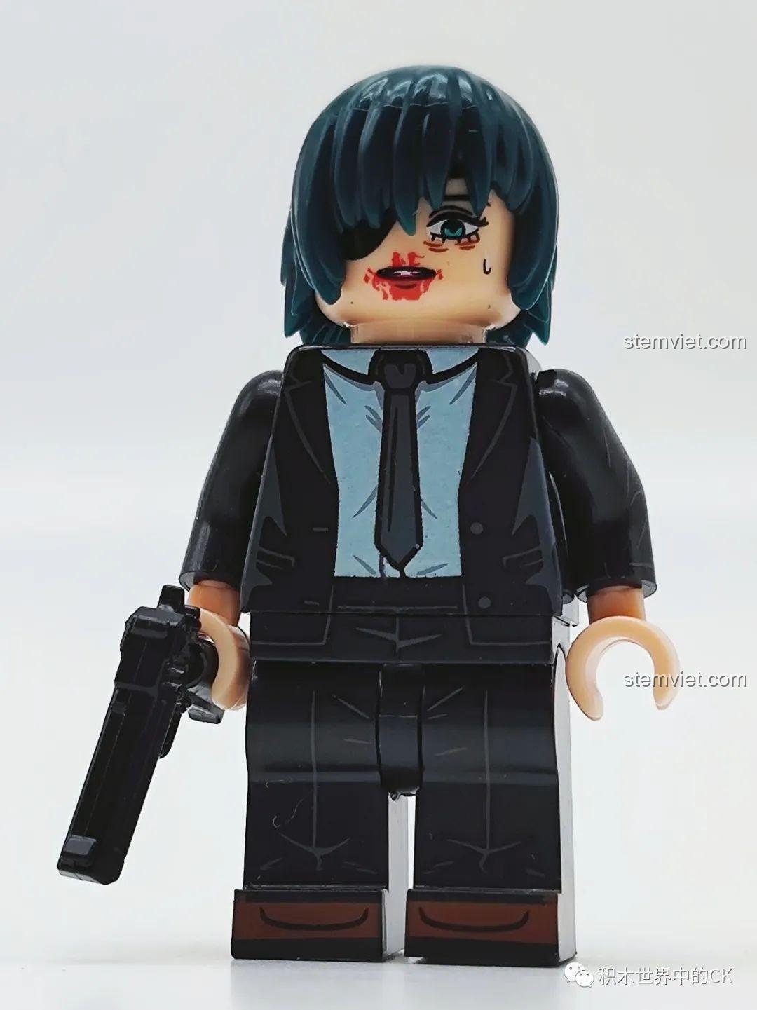 Bộ 9 Minifigure Chainsaw Man KT1067 - Kobeni Higashiyama