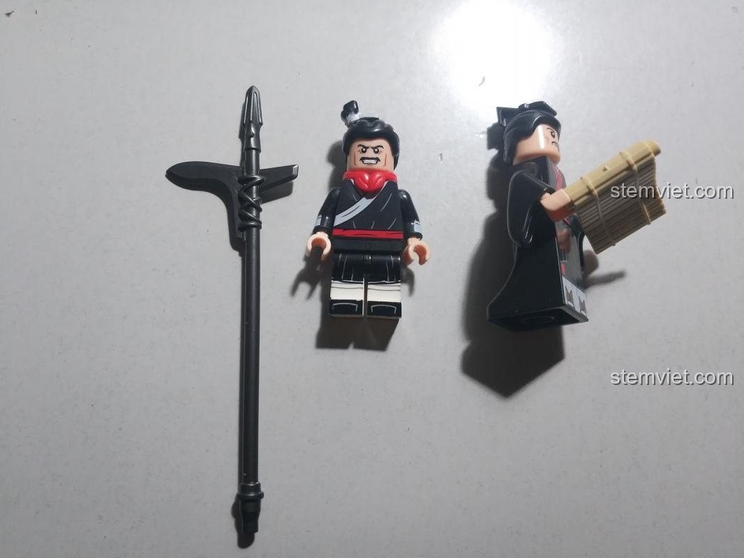 Đồ chơi mô hình Koruit KT1088 Minifigure Tần Thủy Hoàng và binh lính Tần, bộ lắp ghép chất lượng cao, tái hiện lịch sử cho bé trai 8 tuổi.