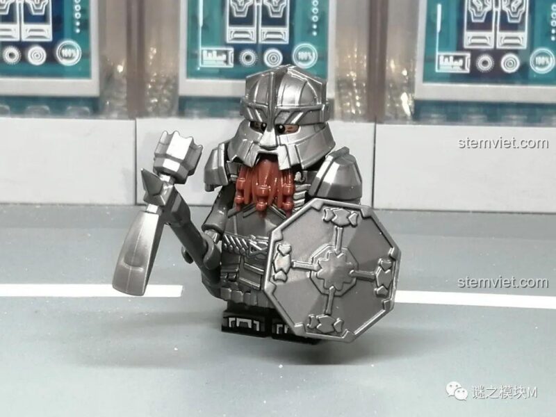 Minifigure Dwarf Warrior KORUIT XP-411 (mẫu 2)
