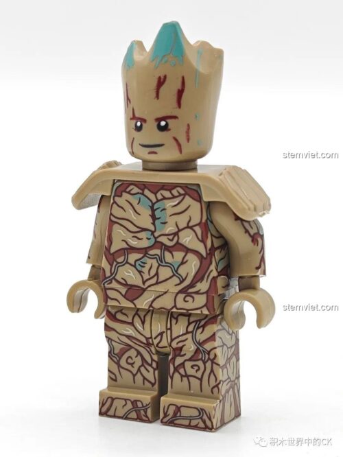 Các túi minifigure KORUIT Vệ Binh Dải Ngân Hà 3 chưa mở, bao gồm minifigure Groot XP-535, đồ chơi lắp ráp giá rẻ cho bé trai 6 tuổi.