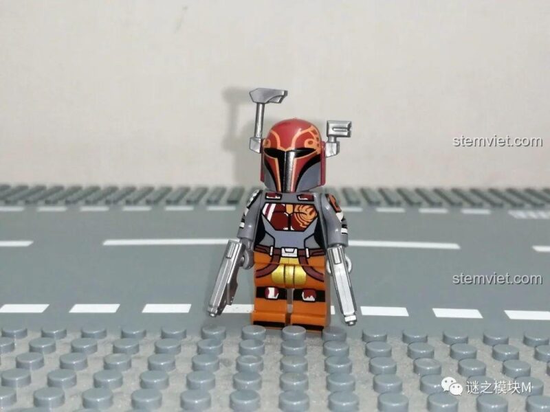 Bộ xếp hình Minifigure Chiến tranh giữa các vì sao, Sabine Wren, đồ chơi mô hình cho bé trai 6 tuổi, được yêu thích.