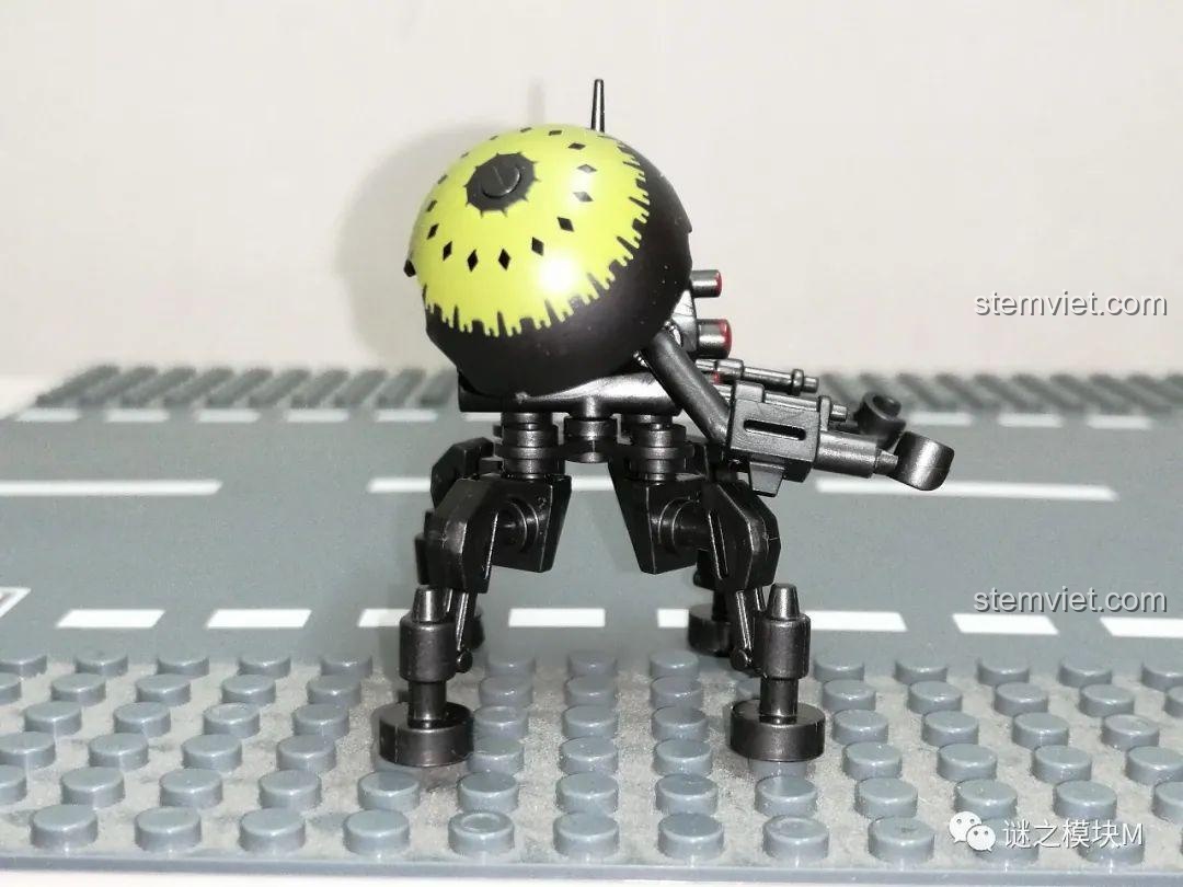 Đồ chơi mô hình Minifigure Star Wars, Buzz Droid nhìn từ cạnh bên, đồ chơi lắp ghép cho bé trai 6 tuổi, ưu đãi tốt.