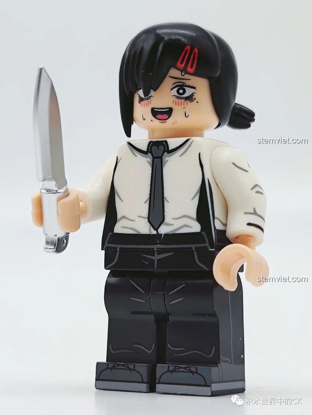 Bộ sưu tập đầy đủ các nhân vật Chainsaw Man từ KORUIT, bao gồm minifigure Makima XP-515. Lựa chọn tuyệt vời cho người hâm mộ anime.