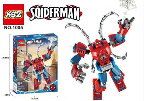 Hộp đồ chơi lắp ghép Spider Man KSZ 1005
