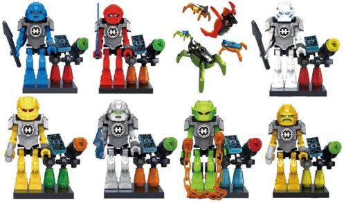Bộ đồ chơi KSZ 311 Robot Hero Factory 8 mẫu độc đáo, phát triển sáng tạo cho bé trai 6 tuổi, giá tốt