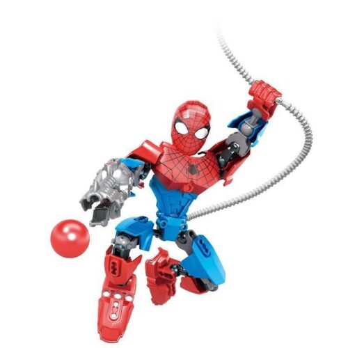 Spider-Man KSZ 318-2 bộ đồ chơi lắp ráp người nhện bắn đạn nhựa