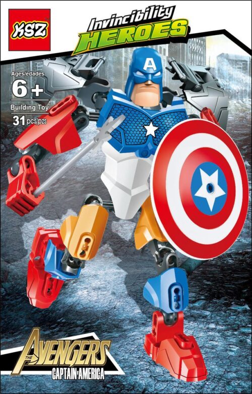 Bộ đồ chơi Captain America KSZ 508