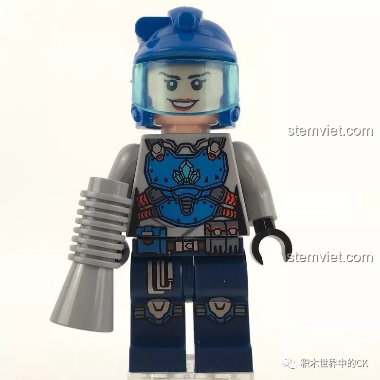 Minifigure Ada của bộ lắp ghép Xe Khai Thác Tinh Thể Kyanite Squad 2402, đồ chơi cho bé trai.