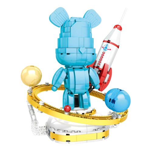 đồ chơi mô hình Gấu Bearbrick Không Gian, giá tốt cho bé 6 tuổi