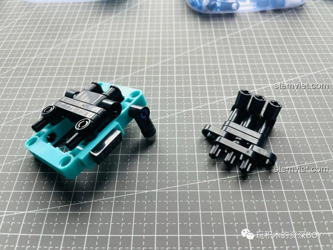 Lắp ráp bánh sau và hệ thống treo của bộ lắp ráp xe điện ZHEGAO QL1265.