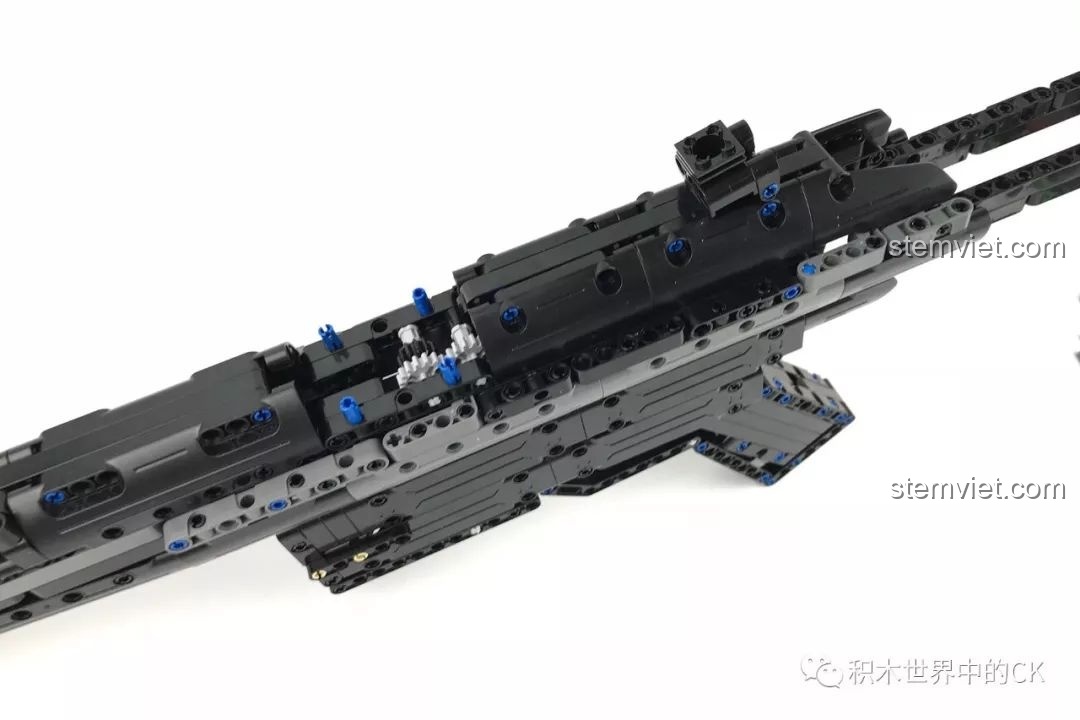 Lắp ráp bộ phận ngắm cho mô hình súng tiểu liên MP5 CaDA C81006.