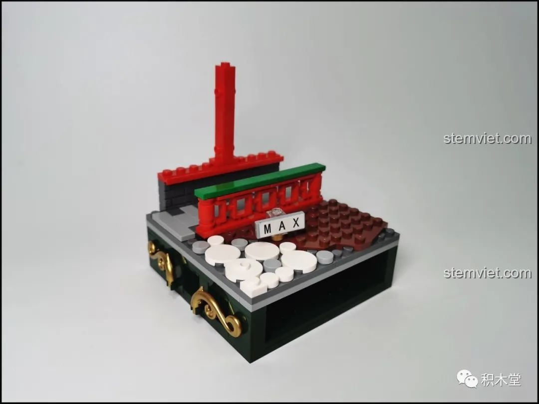 Quá trình lắp ráp nền của bộ lắp ghép Wekki 506002 Vườn Thượng Uyển Bốn Mùa: Cảnh Xuân - Quan Gia Lập Kỳ