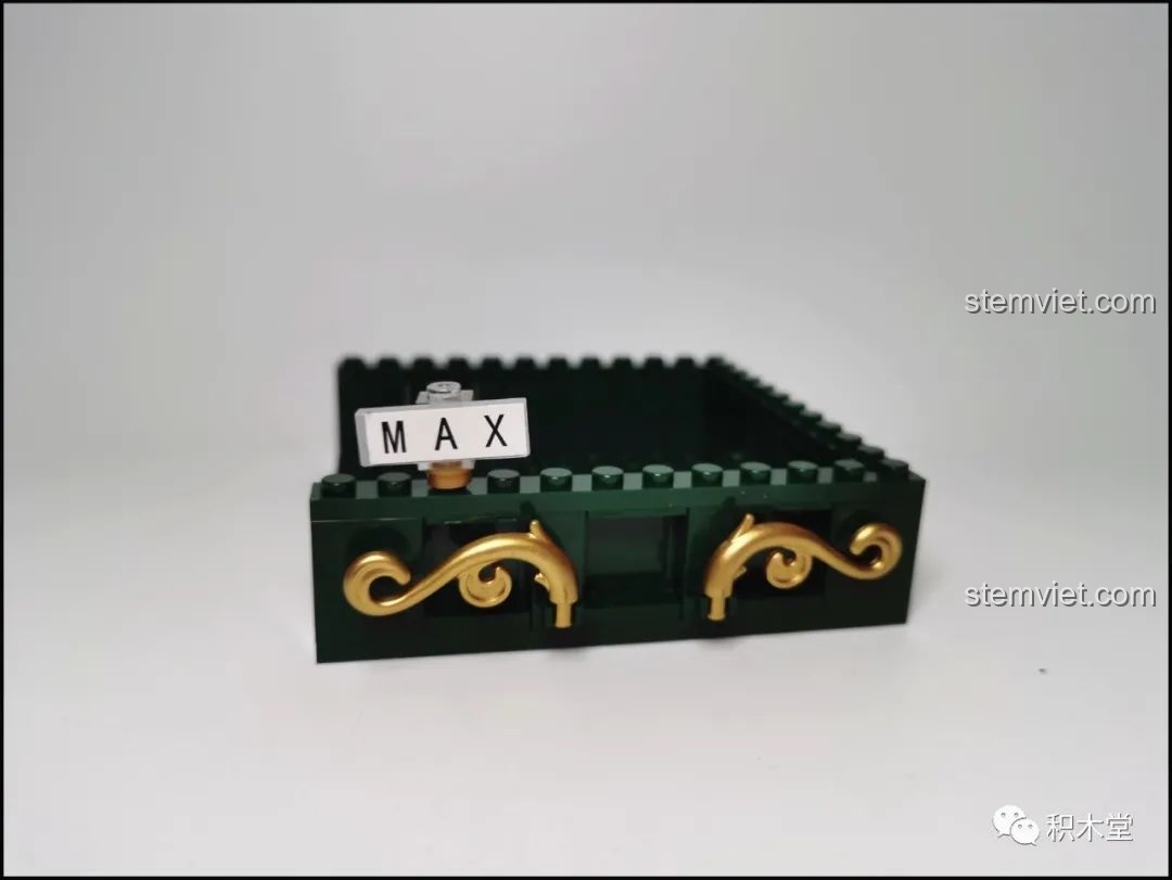 Bắt đầu lắp ráp phần đế của bộ lắp ghép Wekki 506002 Vườn Thượng Uyển Bốn Mùa: Cảnh Xuân - Quan Gia Lập Kỳ