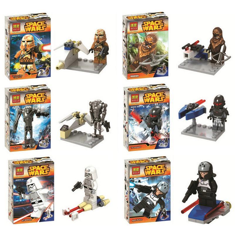 Bộ lắp ghép LARI BELA 10387 Minifigure Star Wars: Thần Lực Thức Tỉnh 6 mảnh ghép cho bé trai 6 tuổi, giá tốt