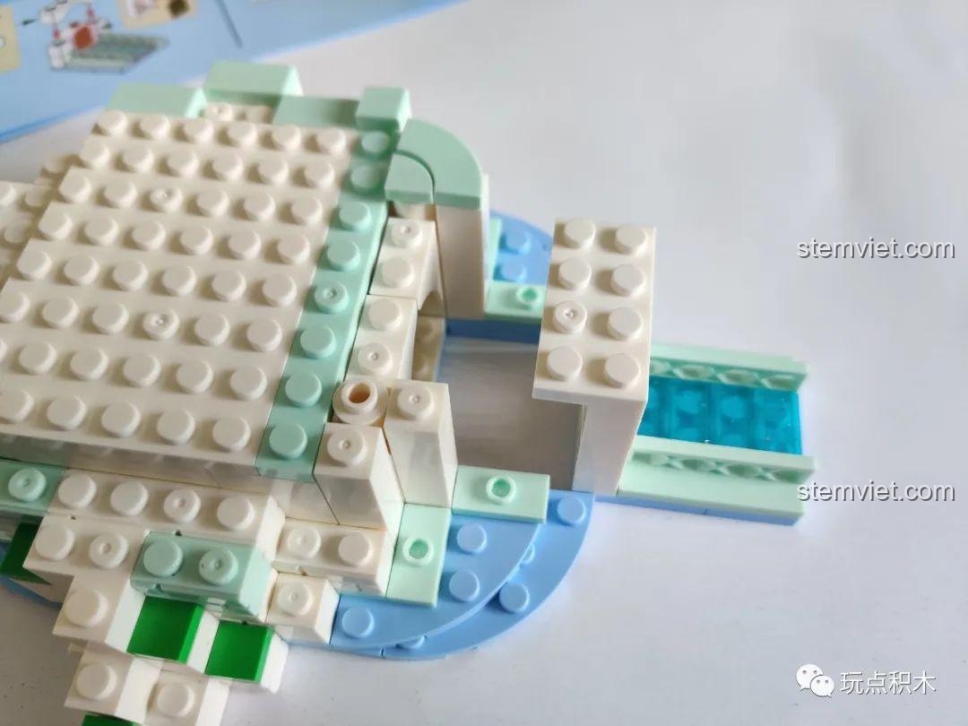 Hoàn thành bước đầu tiên Lâu Đài Băng Giá Mini S-Girls