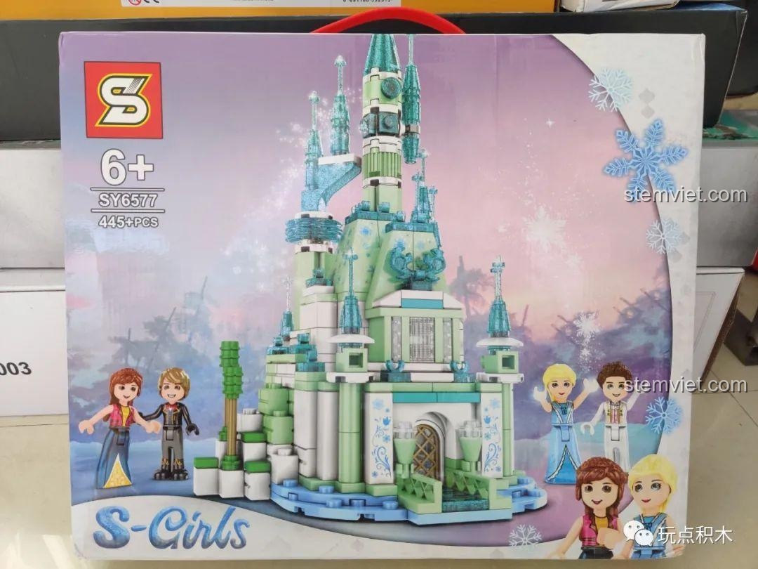 Hộp sản phẩm Lâu Đài Băng Giá Mini S-Girls