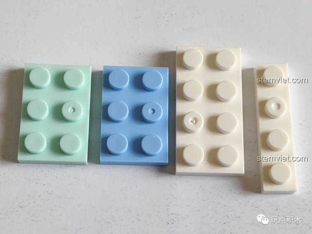 Các mảnh ghép màu pastel của Lâu Đài Băng Giá Mini S-Girls