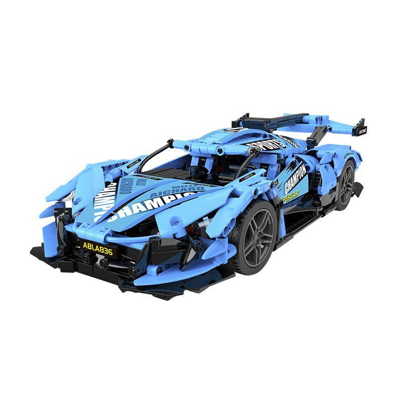 Bộ lắp ghép Siêu xe Apollo IE Le Ga Zhi 8808, mô hình siêu xe thể thao điều khiển từ xa, phù hợp bé trai 6 tuổi, chất lượng cao.