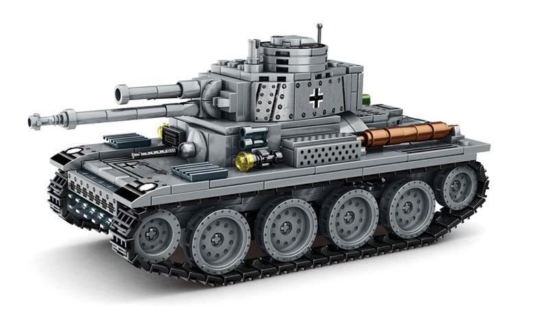 Xe tăng chiến đấu 38T 乐毅积木 66005