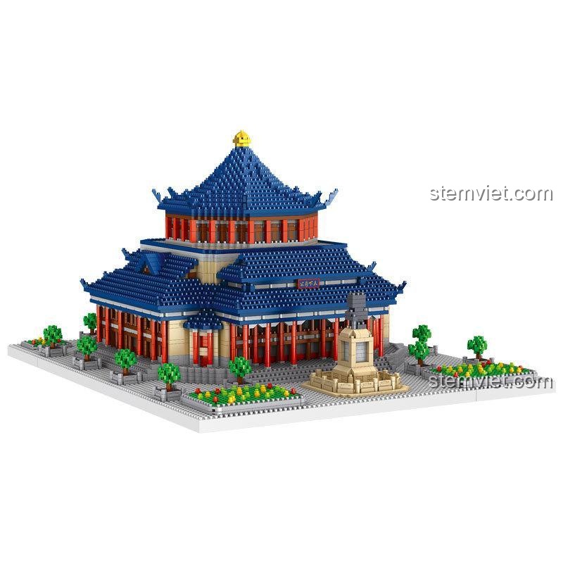 Mô hình Lắp Ghép Kiến Trúc Trung Sơn Tưởng Niệm Đường LZ8193