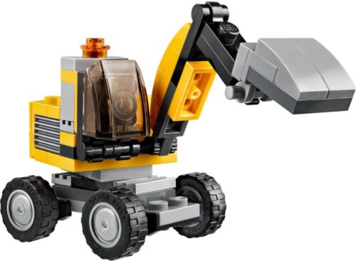 Bộ lắp ráp LEGO 31014 Xe Công Trình 3 Trong 1 mô hình máy xúc màu vàng xám cho bé trai 6 tuổi giá tốt