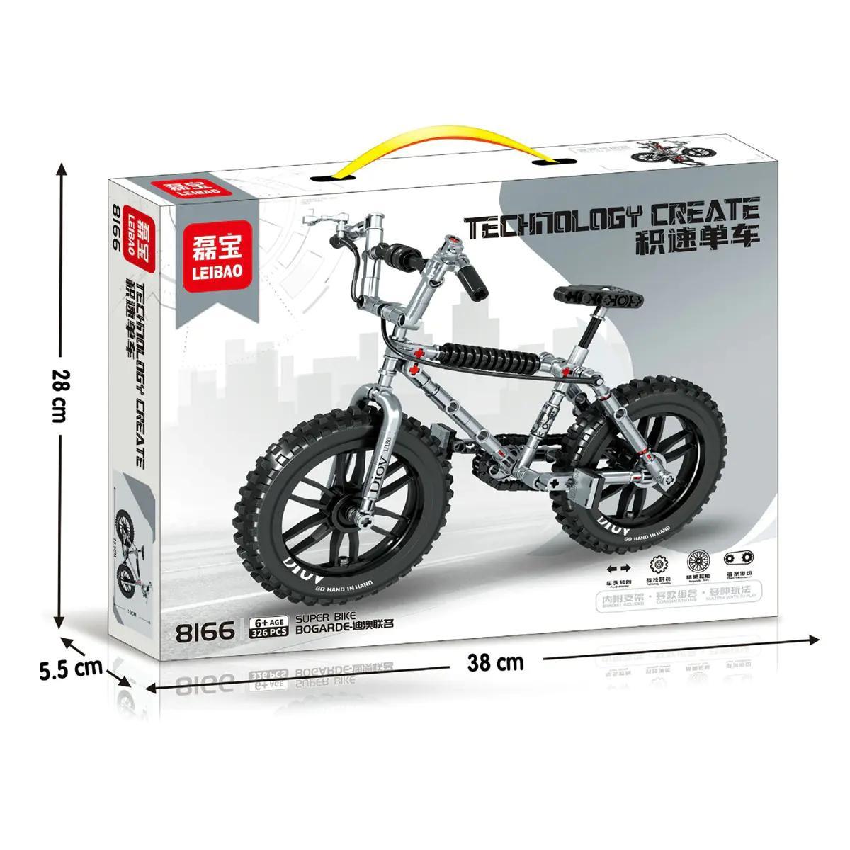 Hộp sản phẩm bộ đồ chơi xe đạp địa hình Bogarde LEIBAO 8166