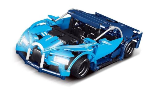 Mô hình Bugatti Chiron màu xanh dương