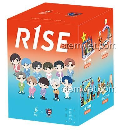 Hộp đồ chơi Leier Entertainment 60002 R1SE Blind Box, hộp sản phẩm bộ lắp ráp thần tượng R1SE, món quà đáng tiền cho con trai 6 tuổi.