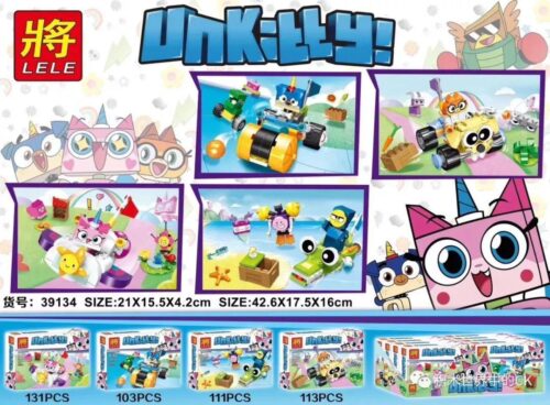 Bộ lắp ráp Unikitty LELE 39134-4 chất lượng cao, đồ chơi mô hình Unikitty cho bé gái 6 tuổi giá tốt, bộ xếp hình Unikitty sáng tạo.