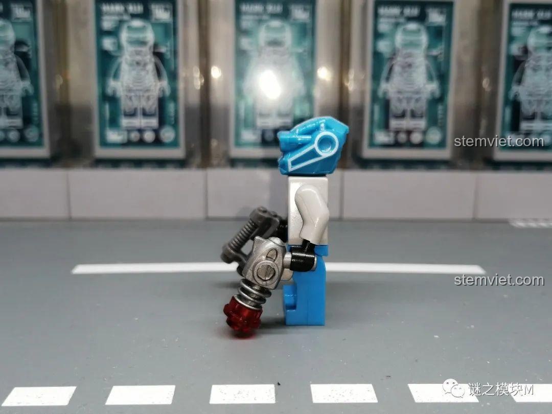 Minifigure Đội Quân Ngân Hà 0700 LELE, đội xanh, chất lượng tốt, phù hợp bé trai 7 tuổi, đáng tiền.