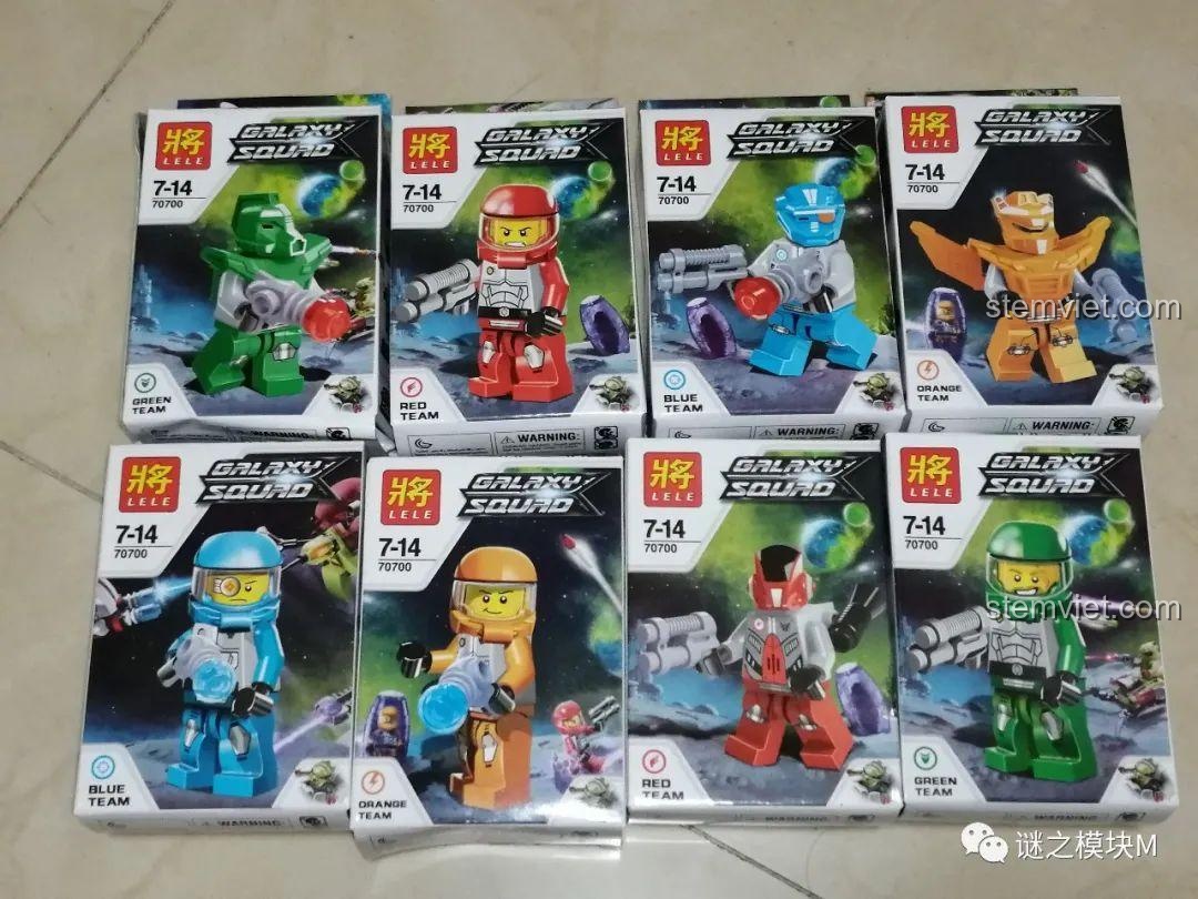 Đồ chơi mô hình Phi Hành Gia LELE 70700, 8 minifigures độc đáo, phù hợp bé trai 7 tuổi, giá tiết kiệm.