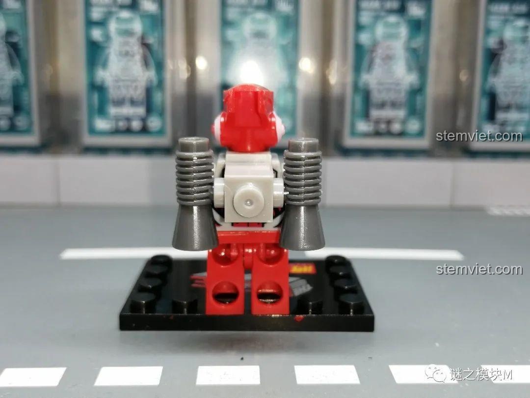 Minifigure Đội Quân Ngân Hà 0700 LELE, đội đỏ, chất lượng đảm bảo, phù hợp bé trai 7 tuổi, giá hời.