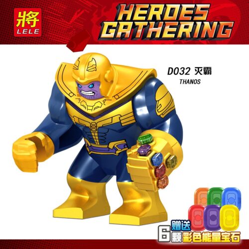 Mô hình Thanos Infinity Gauntlet LELE D032