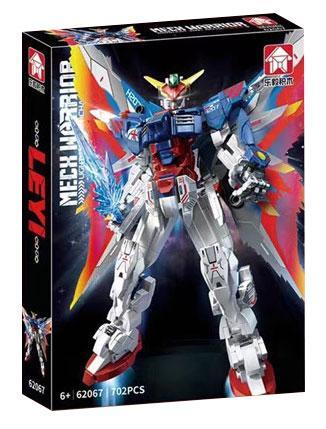 Hộp đồ chơi lắp ráp Robot Chiến Binh Quang Dực LeYi Bricks 62067 cho con trai 6 tuổi, giá rẻ.